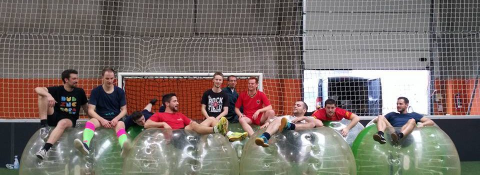 La référence en Bubble Foot pour vos team building en Belgique